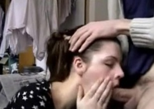 Brutal face fuck for cheating girlfriend